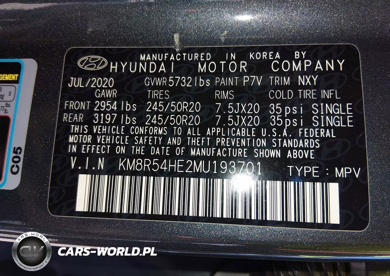 2021 Hyundai Palisade Limited VIN:KM8R54HE2MU193701 - 9