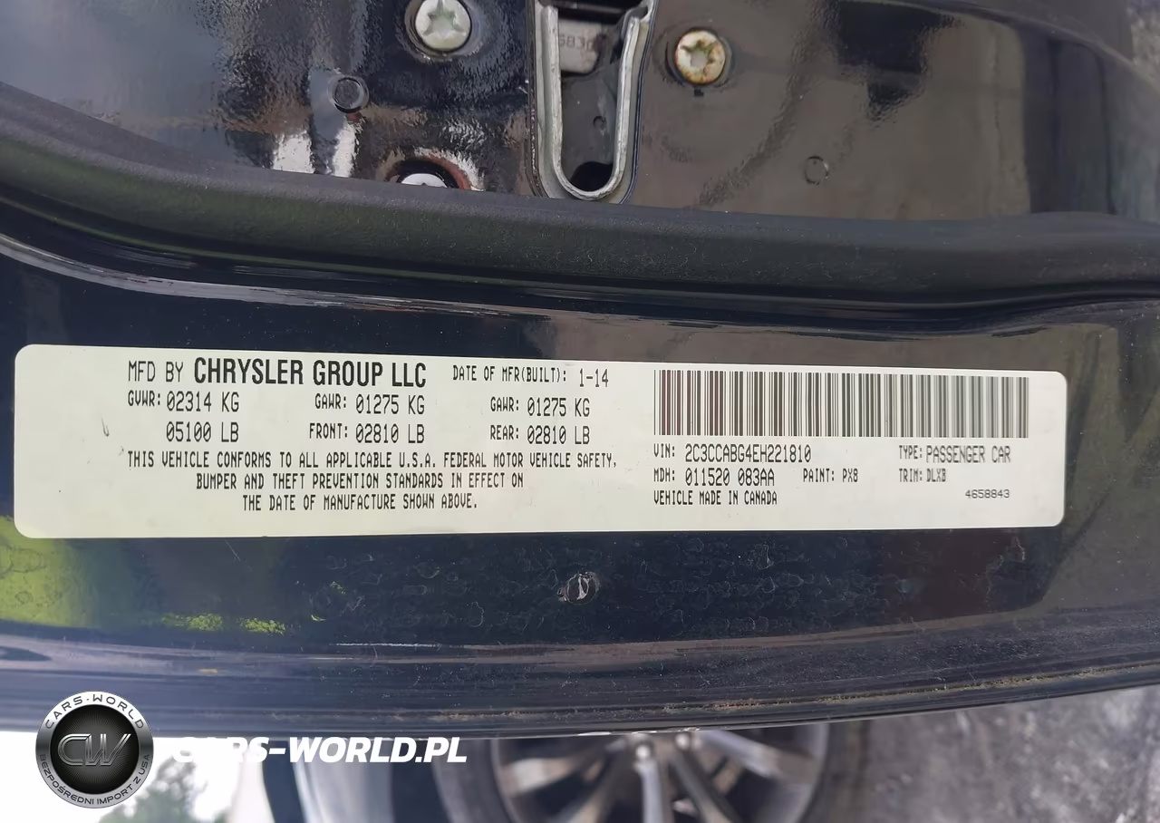 2014 Chrysler 300 300S VIN:2C3CCABG4EH221810 - 9