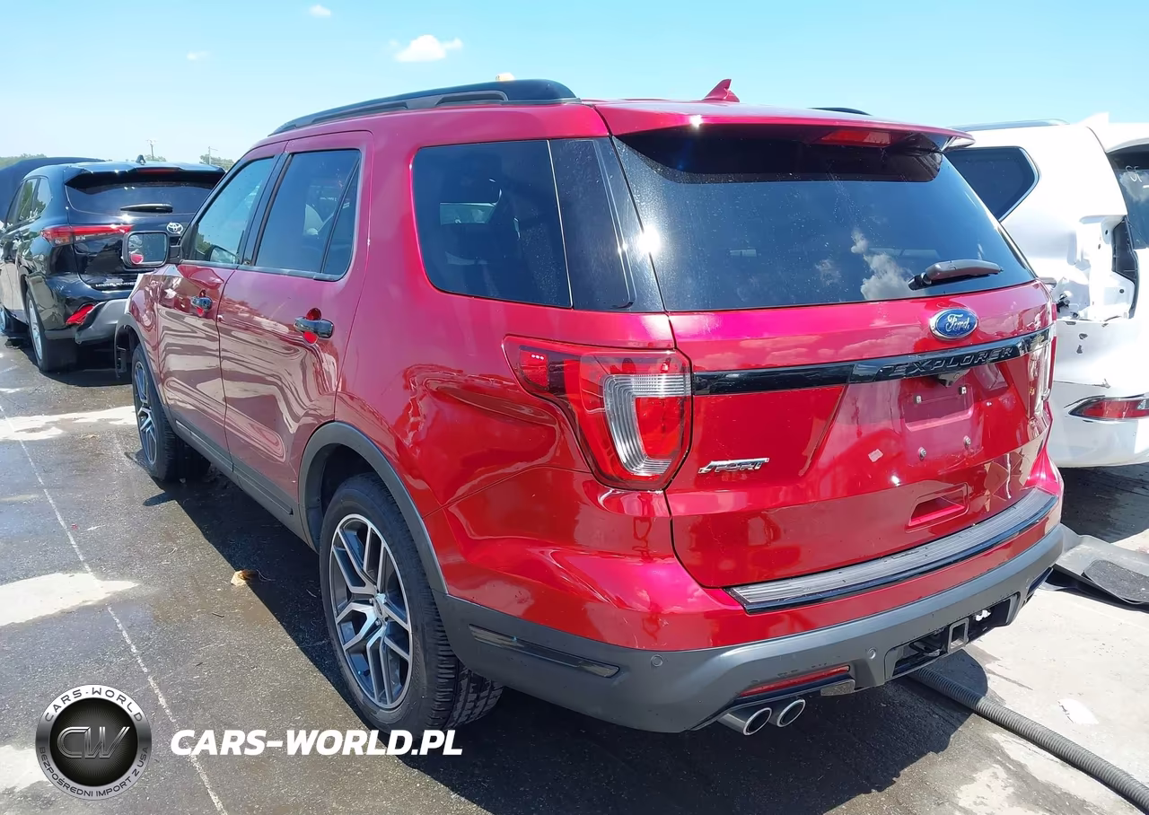 2018 Ford Explorer Sport VIN:1FM5K8GT9JGA28687 - 3