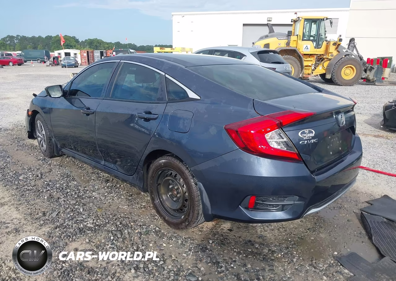 2021 Honda Civic Lx VIN:2HGFC2F60MH532084 - 3