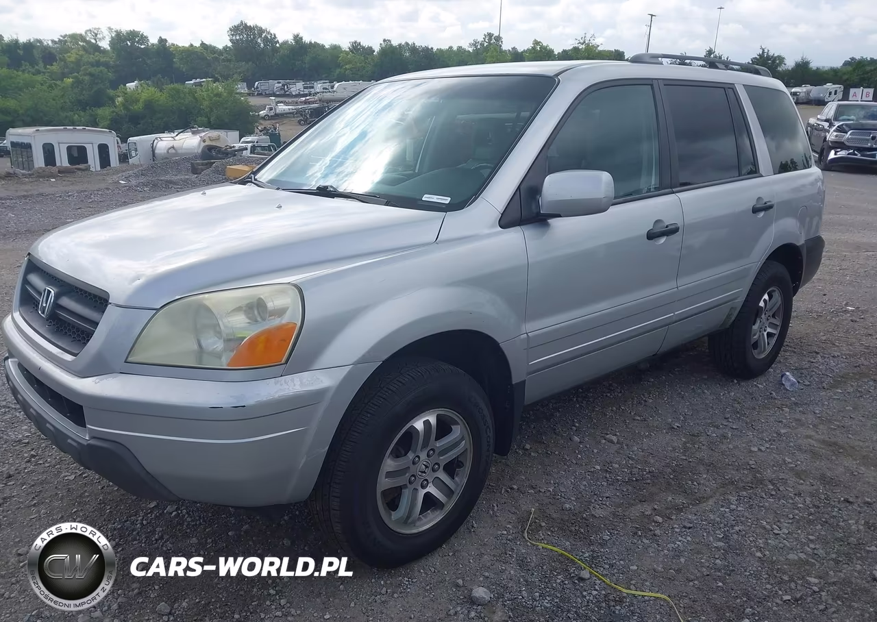 2004 Honda Pilot Ex-L VIN:2HKYF18594H501372 - 2