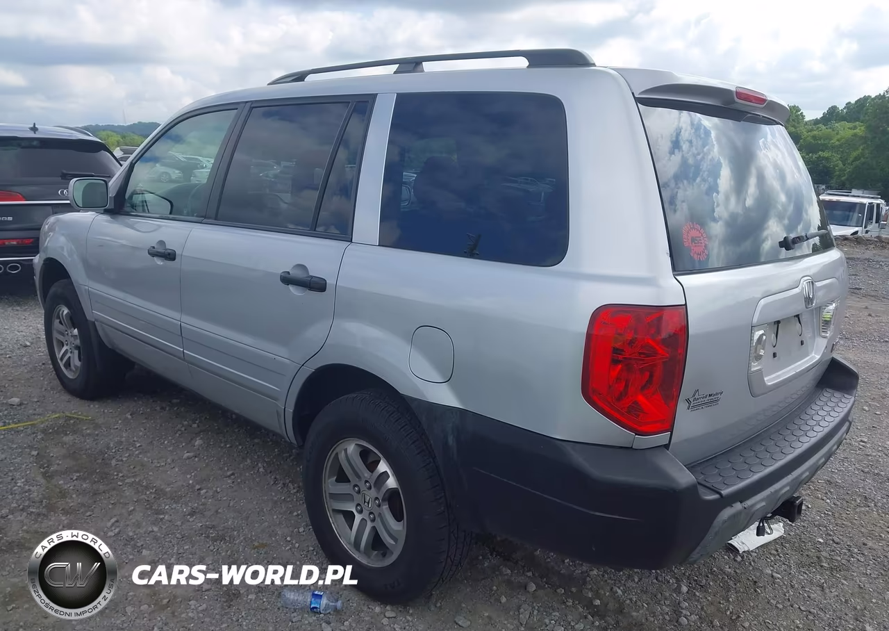 2004 Honda Pilot Ex-L VIN:2HKYF18594H501372 - 3