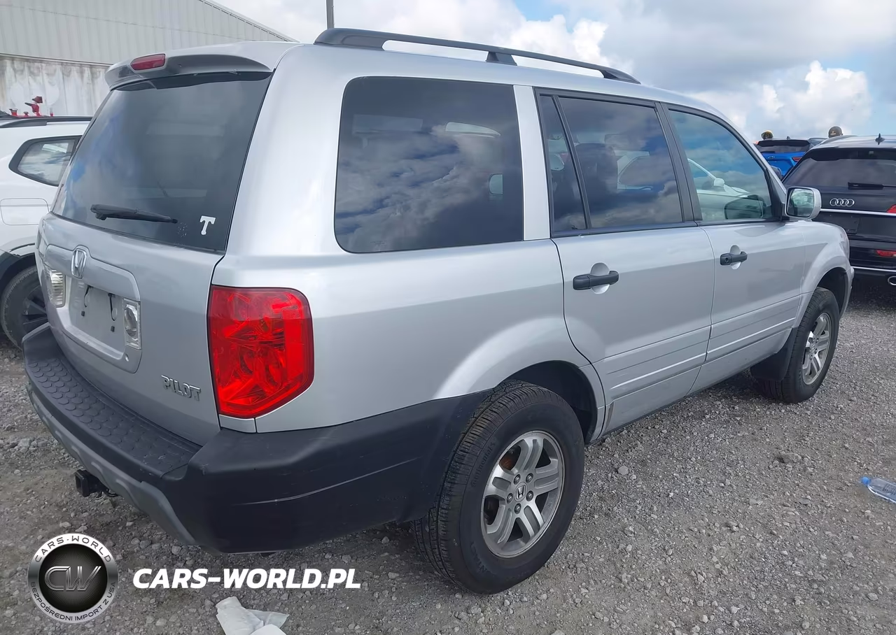 2004 Honda Pilot Ex-L VIN:2HKYF18594H501372 - 4