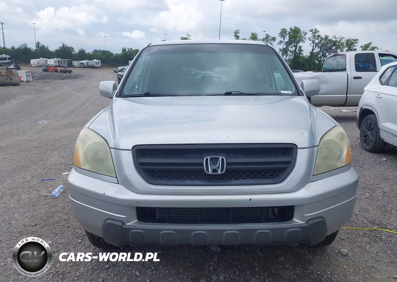 2004 Honda Pilot Ex-L VIN:2HKYF18594H501372 - 6