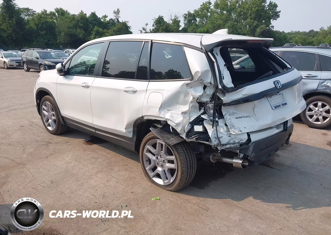 2025 Honda Passport Awd Ex-L VIN:5FNYF8H58SB017777 - 3