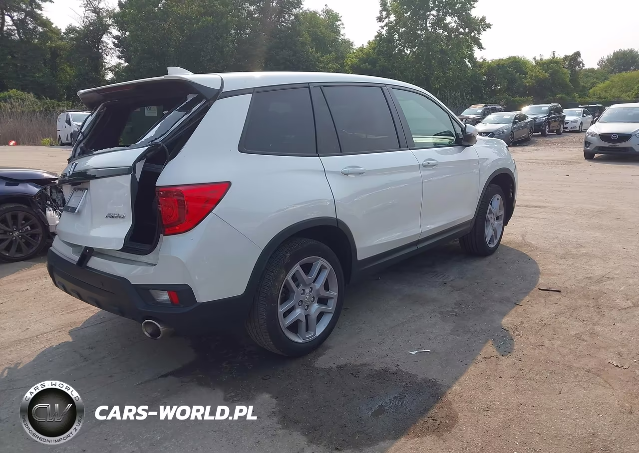 2025 Honda Passport Awd Ex-L VIN:5FNYF8H58SB017777 - 4