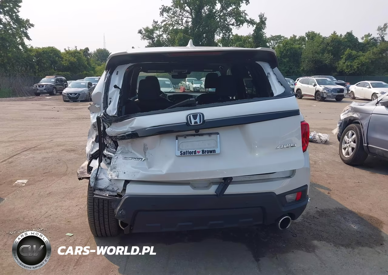 2025 Honda Passport Awd Ex-L VIN:5FNYF8H58SB017777 - 6