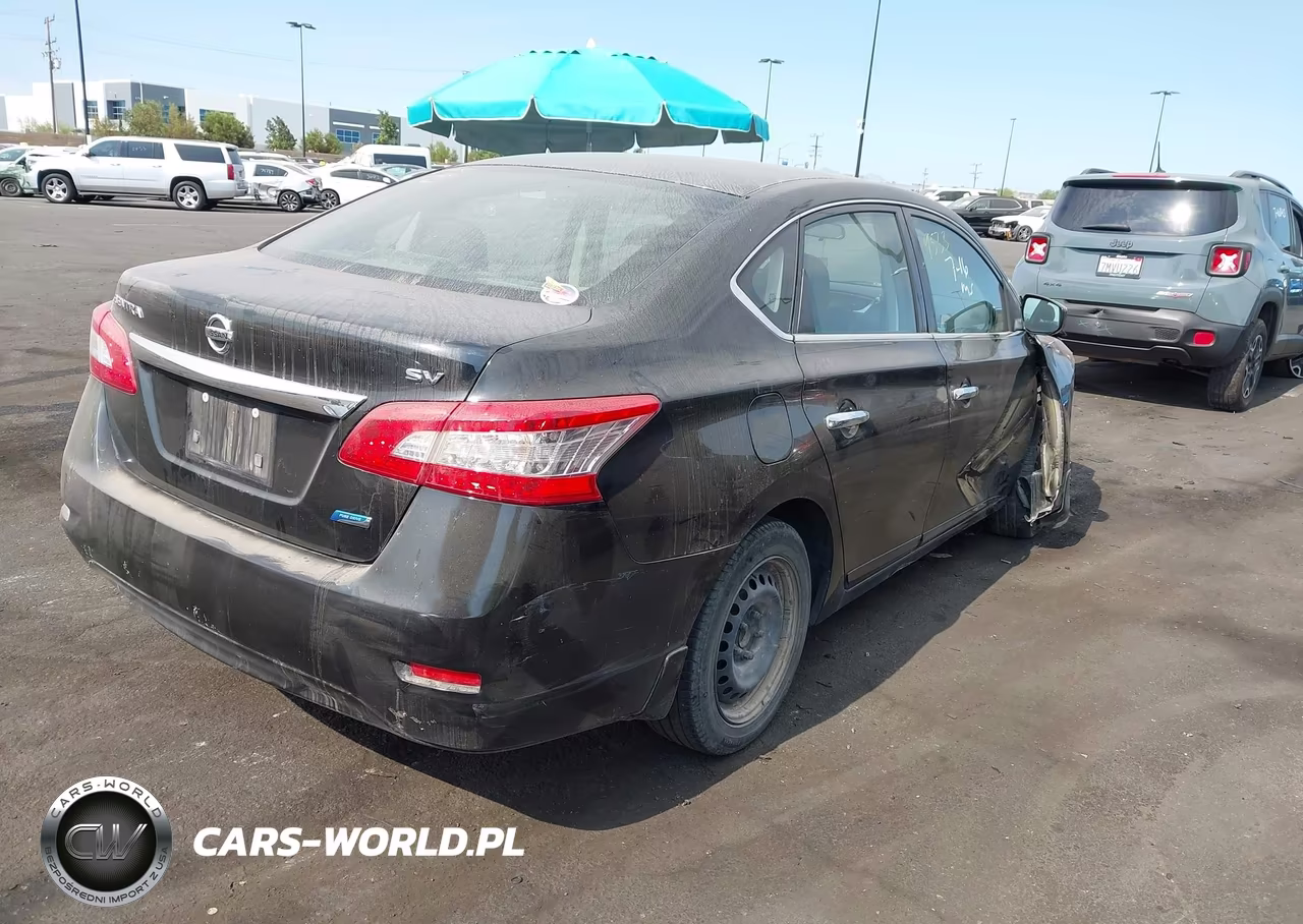 2014 Nissan Sentra Sv VIN:3N1AB7AP3EL683151 - 4
