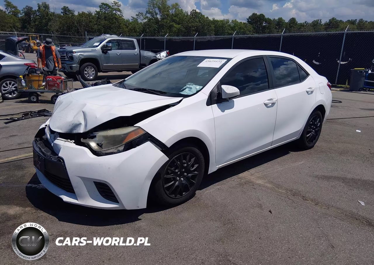 2016 Toyota Corolla Le VIN:2T1BURHE6GC614021 - 2