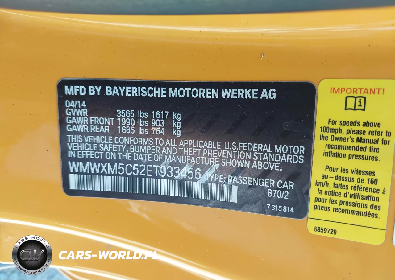 2014 Mini Hardtop Cooper VIN:WMWXM5C52ET933456 - 9