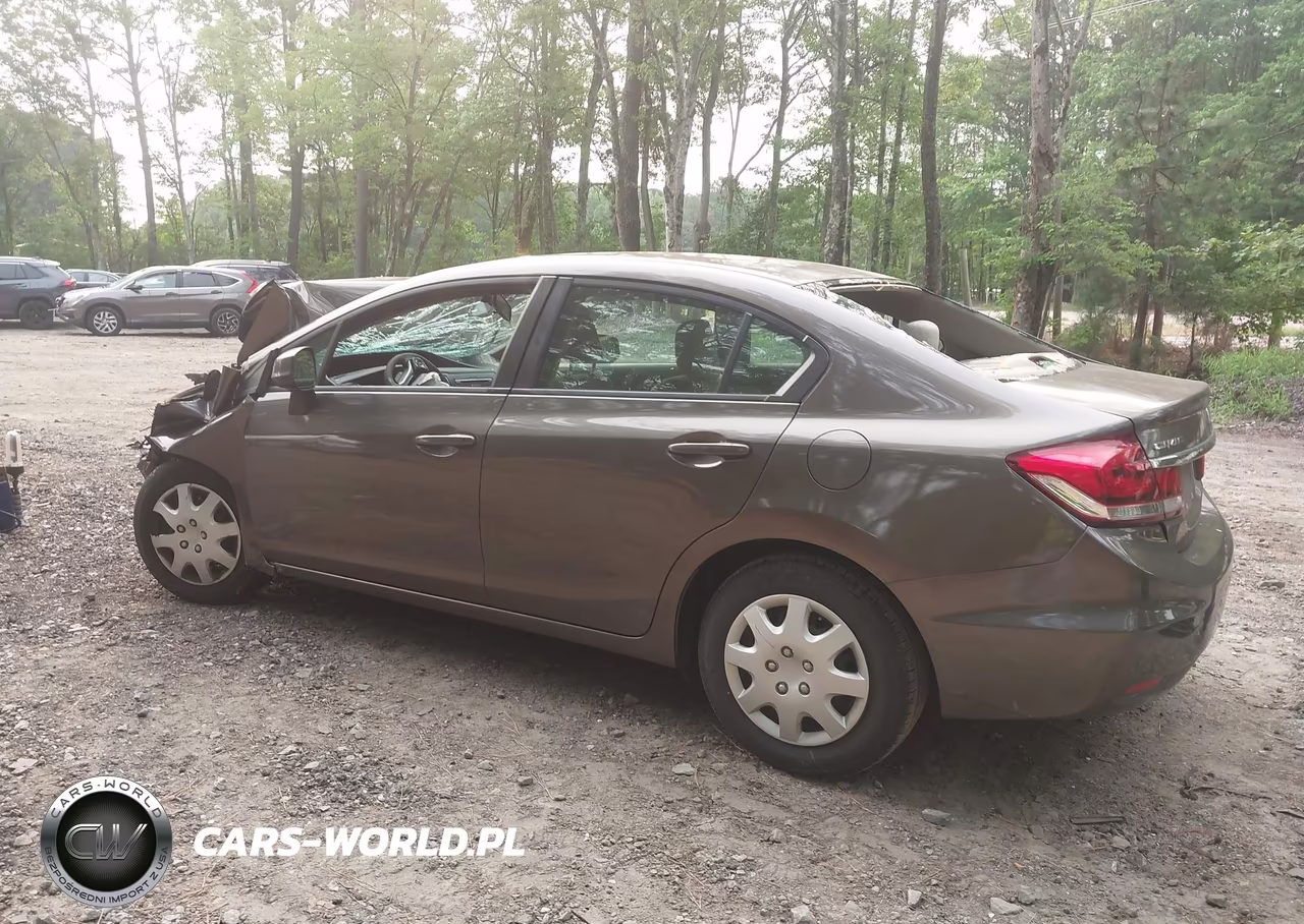 2013 Honda Civic Lx VIN:2HGFB2F56DH505871 - 3