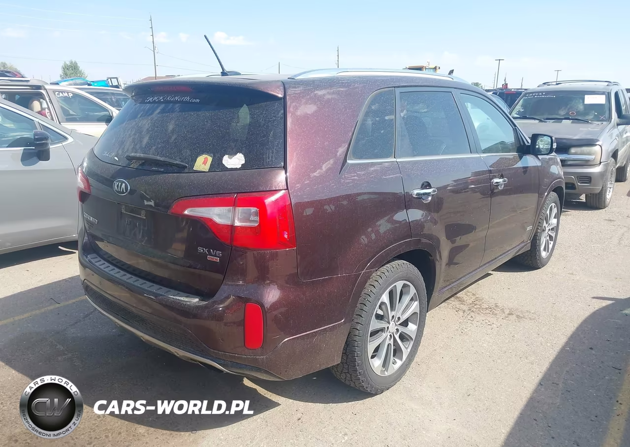 2014 Kia Sorento Sx V6 VIN:5XYKWDA71EG495482 - 4