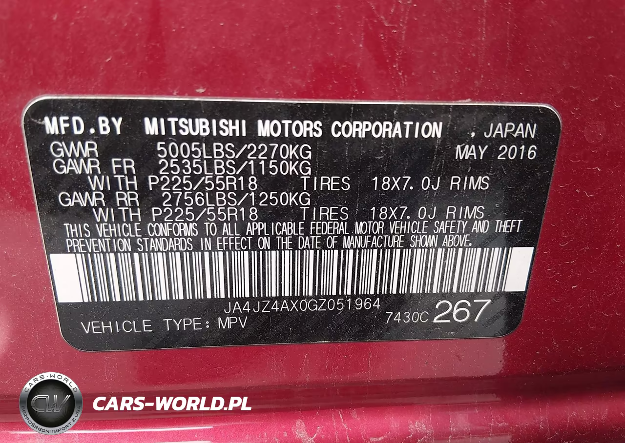 2016 Mitsubishi Outlander Gt VIN:JA4JZ4AX0GZ051964 - 9
