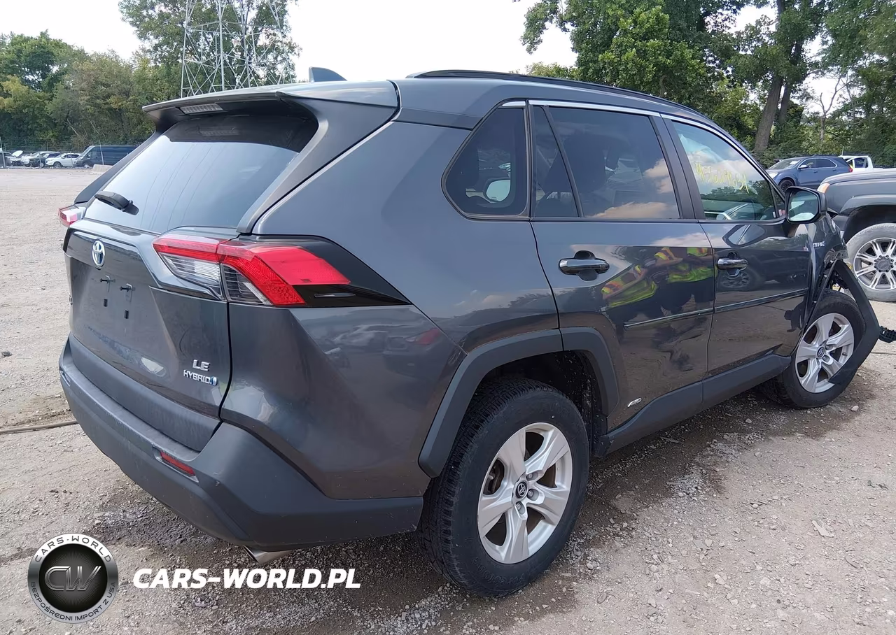 2020 Toyota Rav4 Hybrid Le VIN:2T3LWRFV0LW060282 - 4
