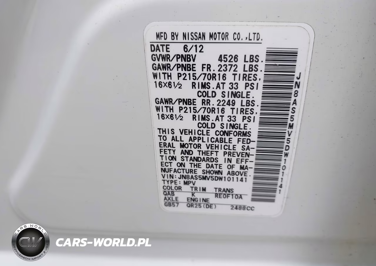 2013 Nissan Rogue S VIN:JN8AS5MV5DW101141 - 9