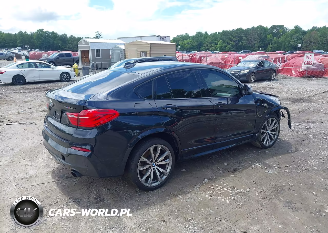 2017 BMW X4 M40I VIN:5UXXW7C5XH0U25622 - 4