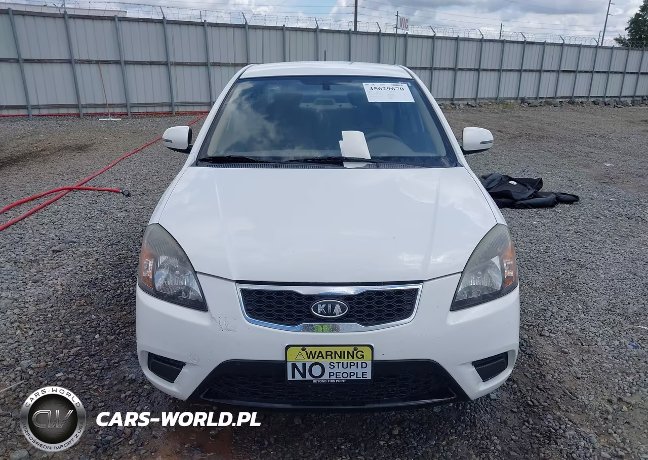 2010 Kia Rio Lx VIN:KNADH4A36A6632233 - 12