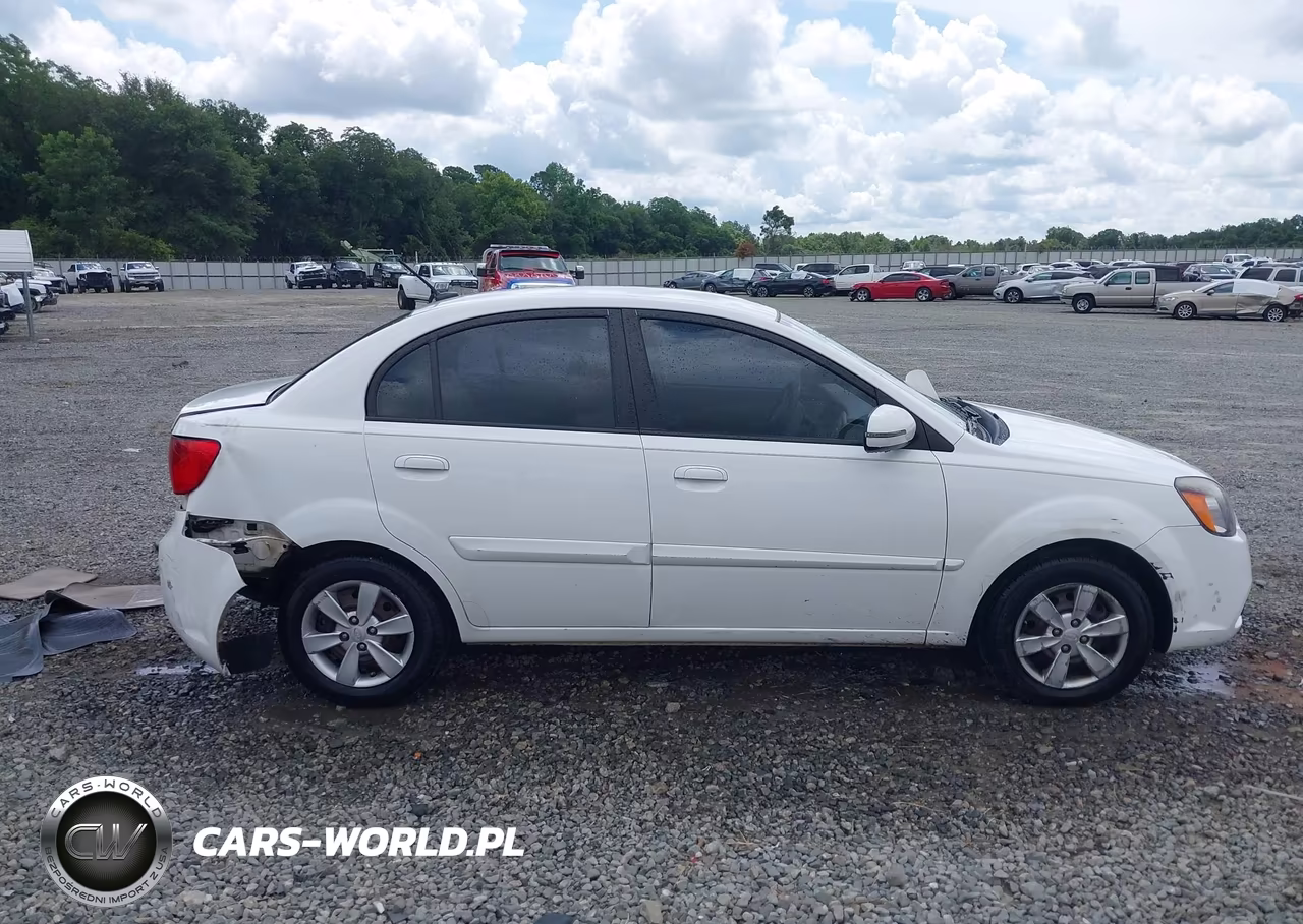 2010 Kia Rio Lx VIN:KNADH4A36A6632233 - 13