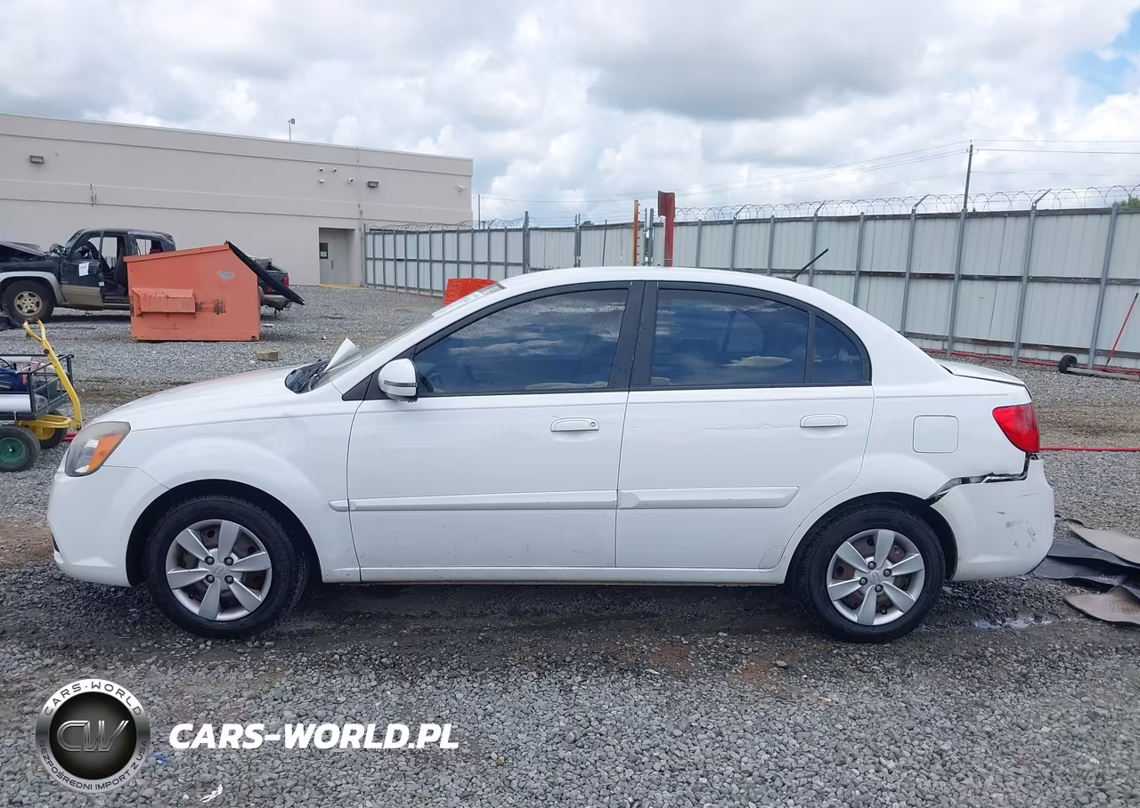 2010 Kia Rio Lx VIN:KNADH4A36A6632233 - 14