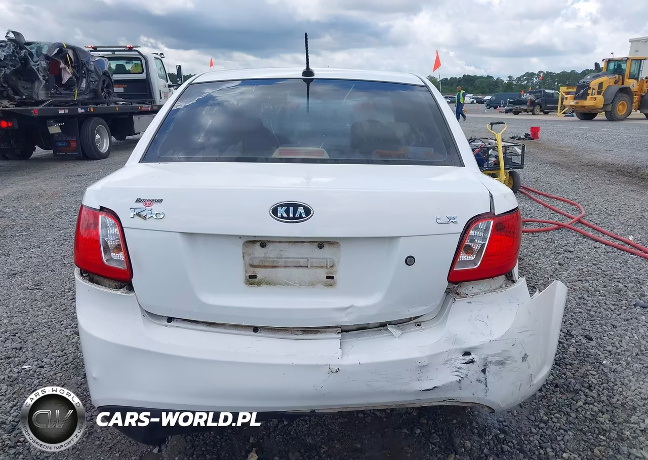 2010 Kia Rio Lx VIN:KNADH4A36A6632233 - 16