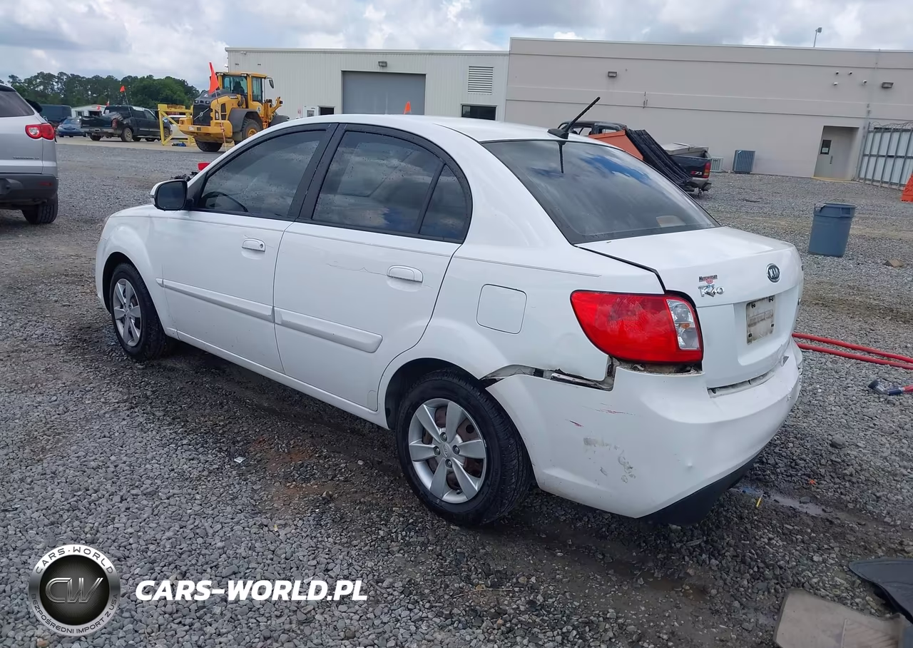 2010 Kia Rio Lx VIN:KNADH4A36A6632233 - 3
