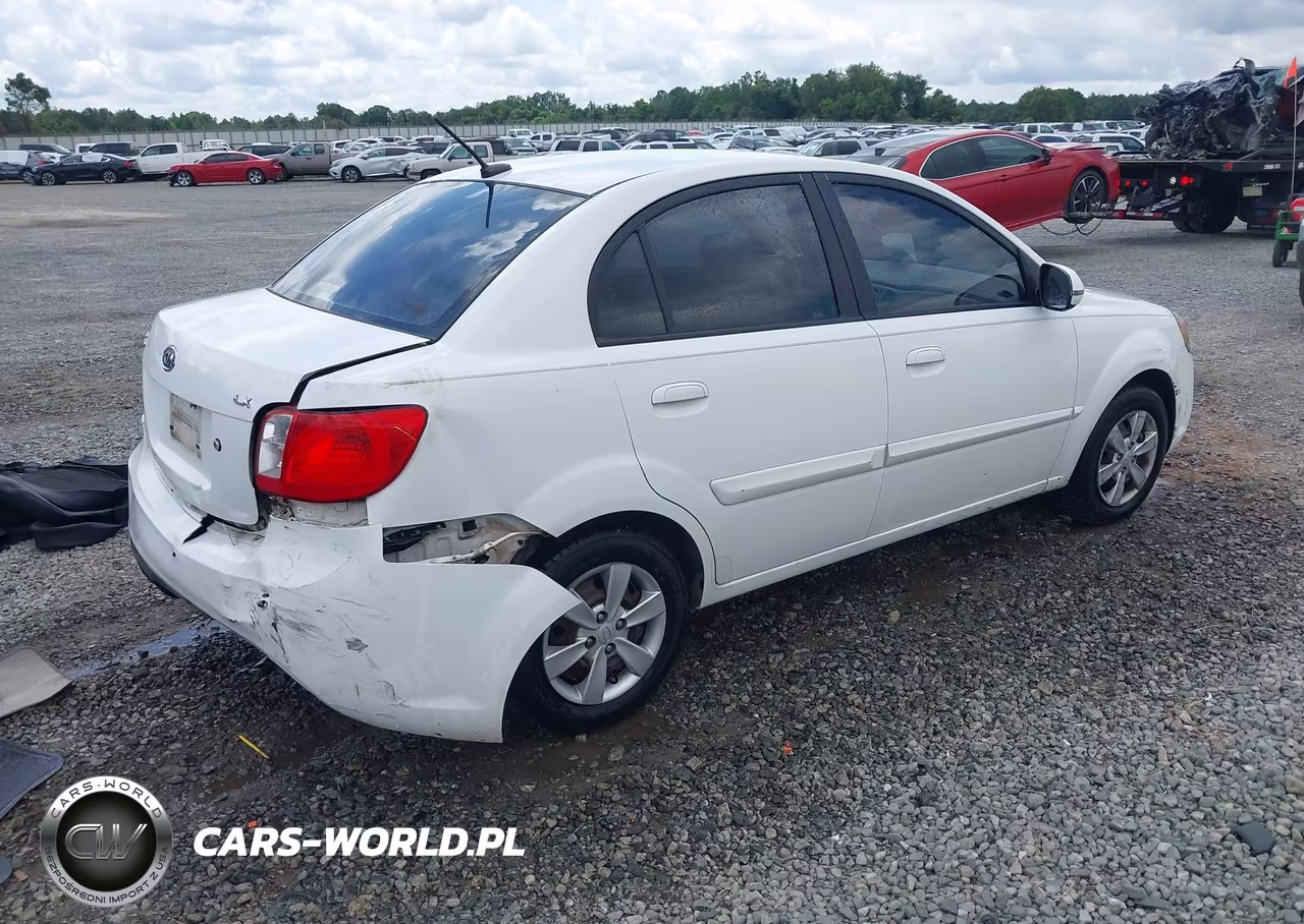 2010 Kia Rio Lx VIN:KNADH4A36A6632233 - 4