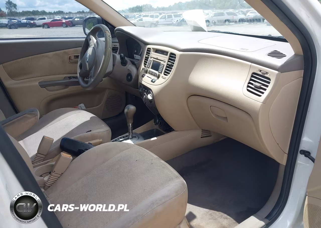 2010 Kia Rio Lx VIN:KNADH4A36A6632233 - 5