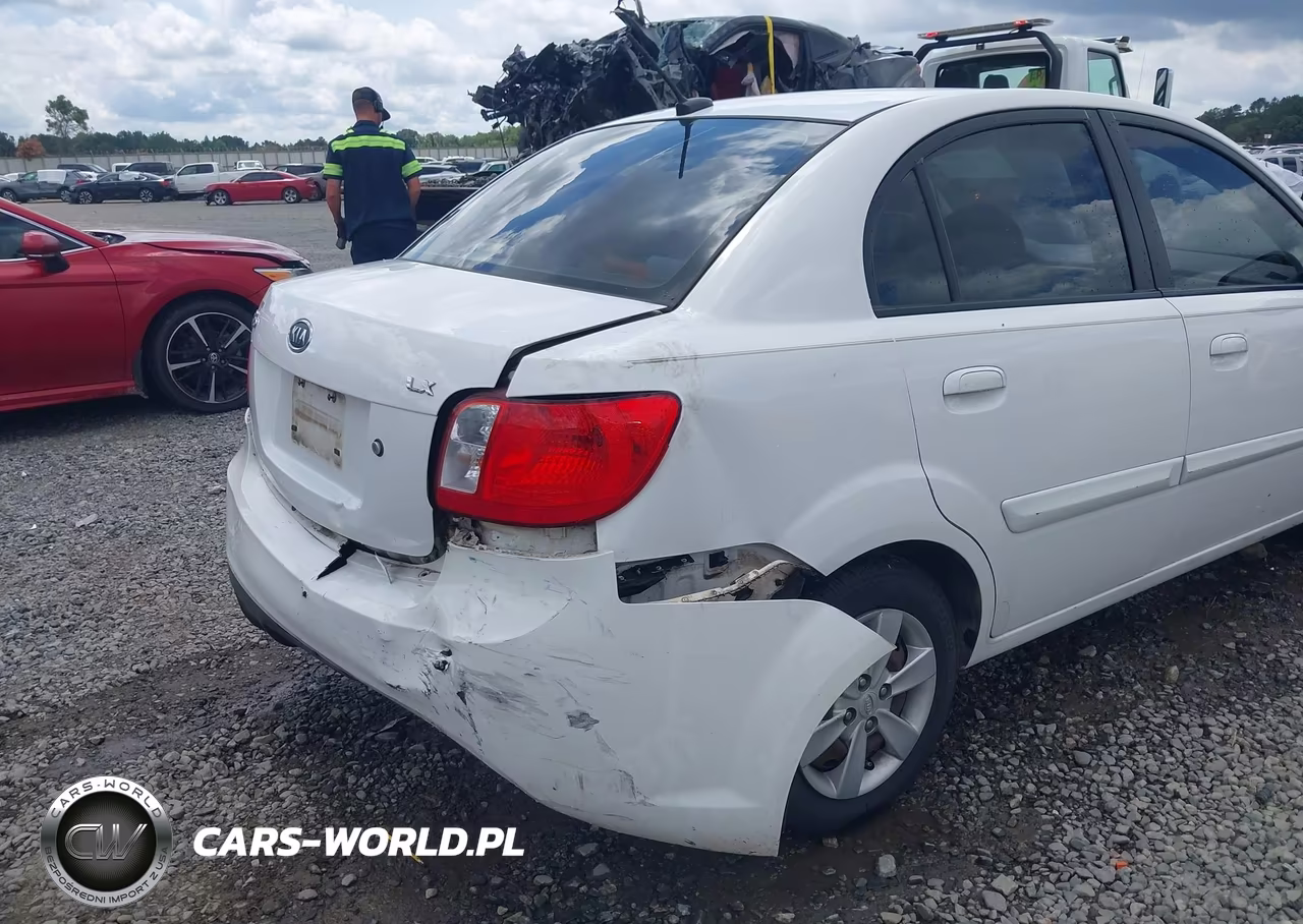 2010 Kia Rio Lx VIN:KNADH4A36A6632233 - 6