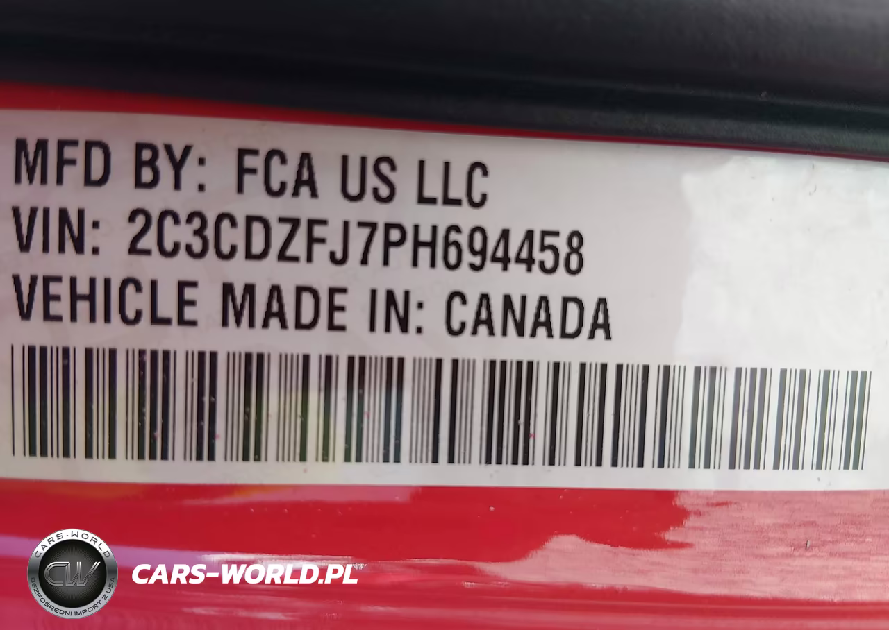 2023 Dodge Challenger R-T Scat Pack VIN:2C3CDZFJ7PH694458 - 9