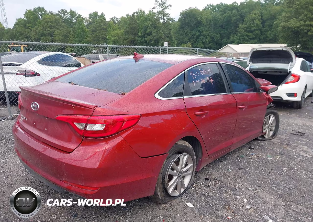 2016 Hyundai Sonata Se VIN:5NPE24AF7GH357280 - 4