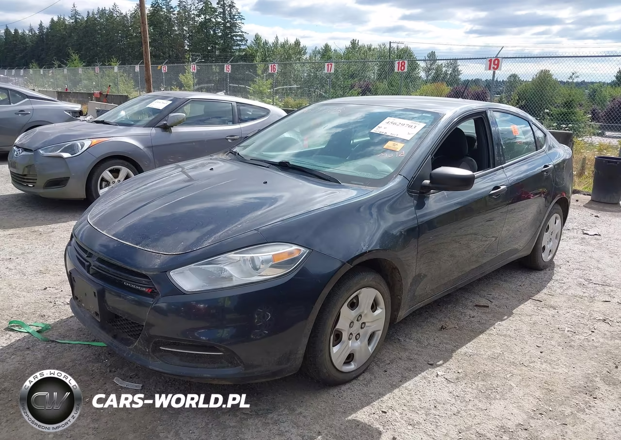 2013 Dodge Dart Se VIN:1C3CDFAA4DD314264 - 2