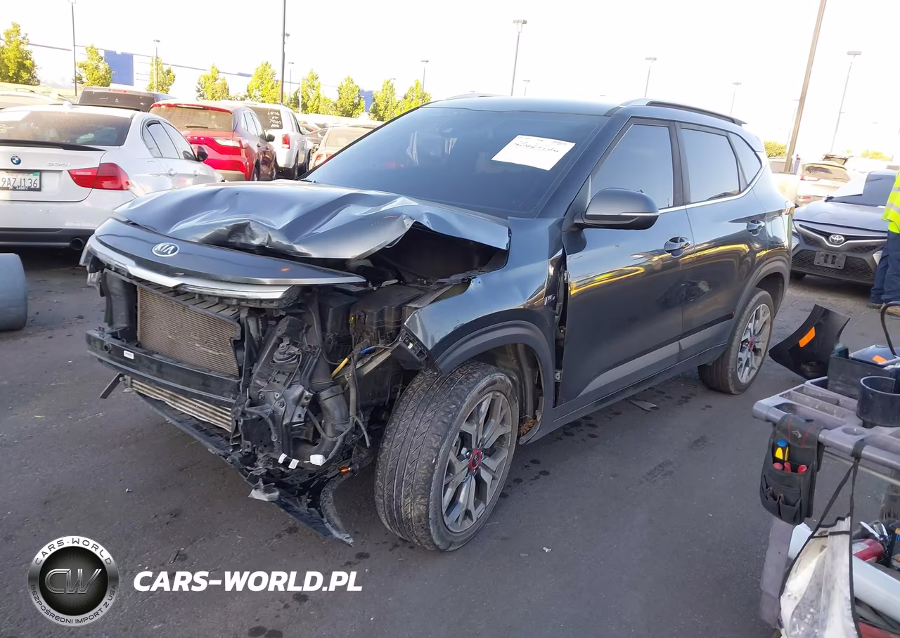 2021 Kia Seltos S Turbo VIN:KNDEUCA22M7056336 - 2