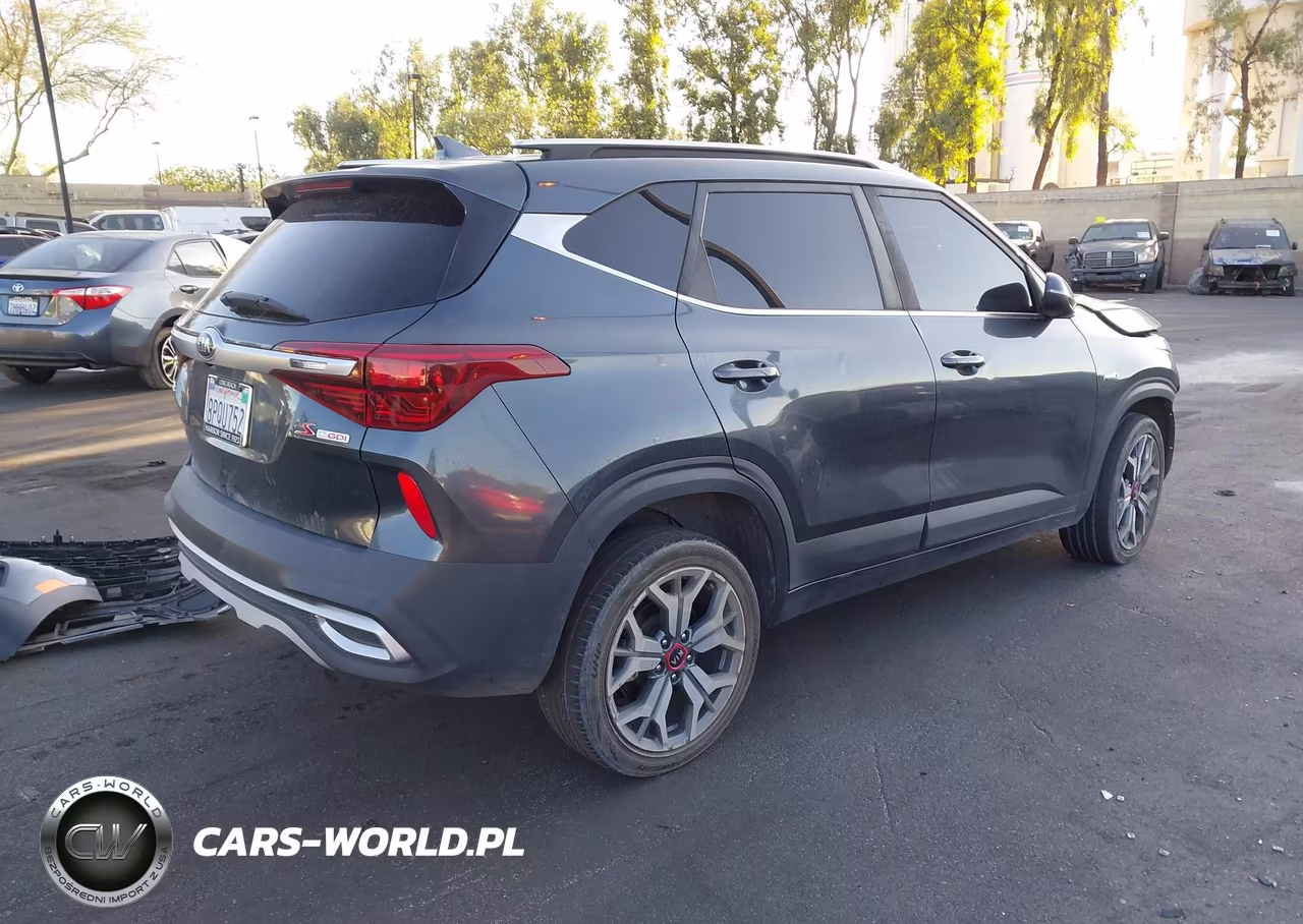 2021 Kia Seltos S Turbo VIN:KNDEUCA22M7056336 - 4