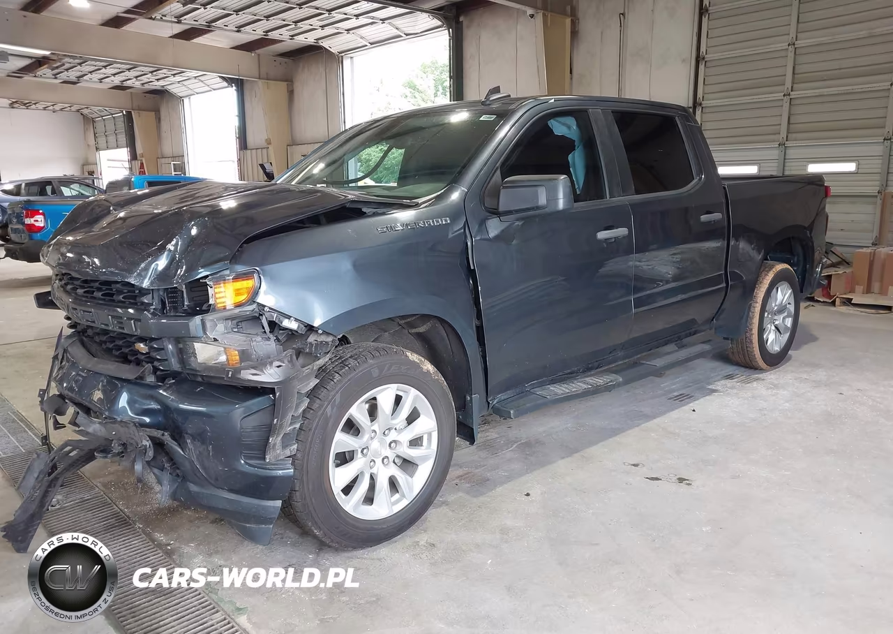 2021 Chevrolet Silverado 1500 2Wd Short Bed Custom VIN:1GCPWBEH0MZ172473 - 2
