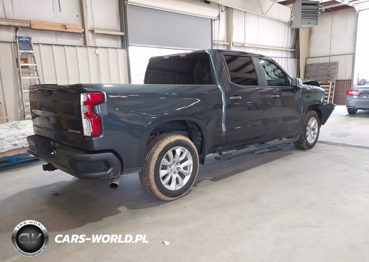 2021 Chevrolet Silverado 1500 2Wd Short Bed Custom VIN:1GCPWBEH0MZ172473 - 4