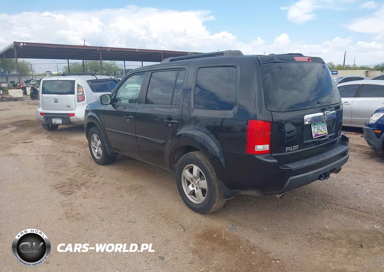 2011 Honda Pilot Ex-L VIN:5FNYF3H57BB032256 - 3