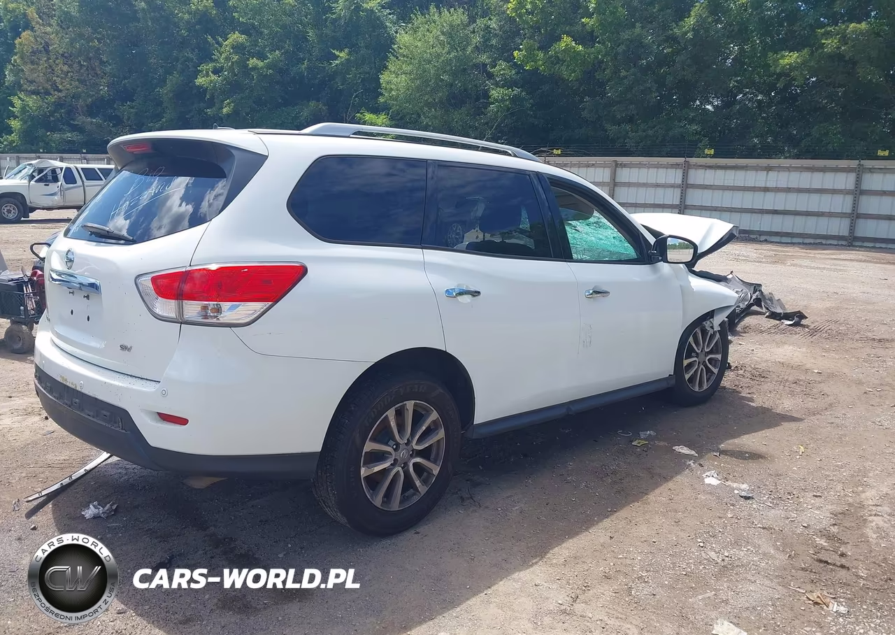2015 Nissan Pathfinder Platinum-S-Sl-Sv VIN:5N1AR2MN5FC649436 - 4
