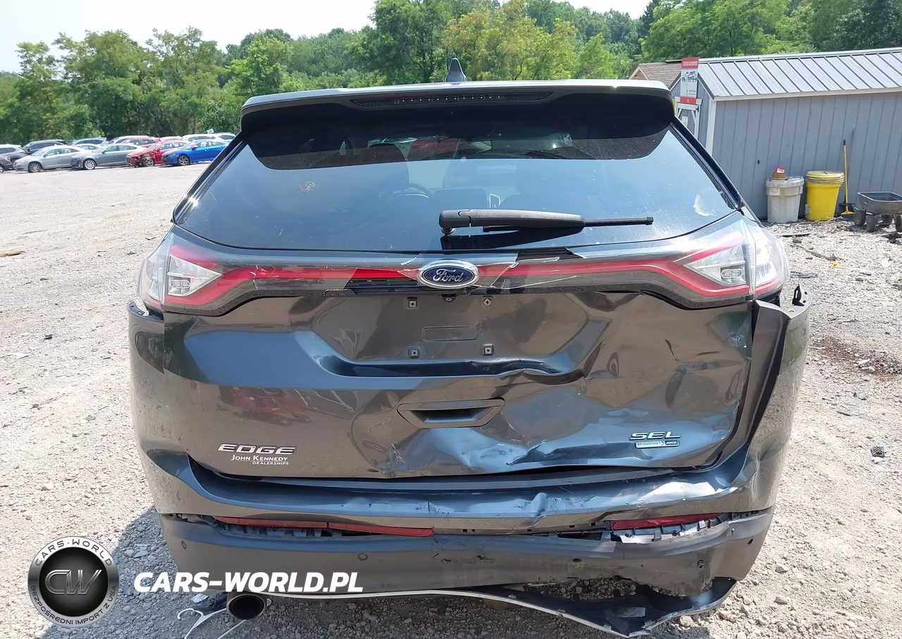 2017 Ford Edge Sel VIN:2FMPK4J90HBB71236 - 16