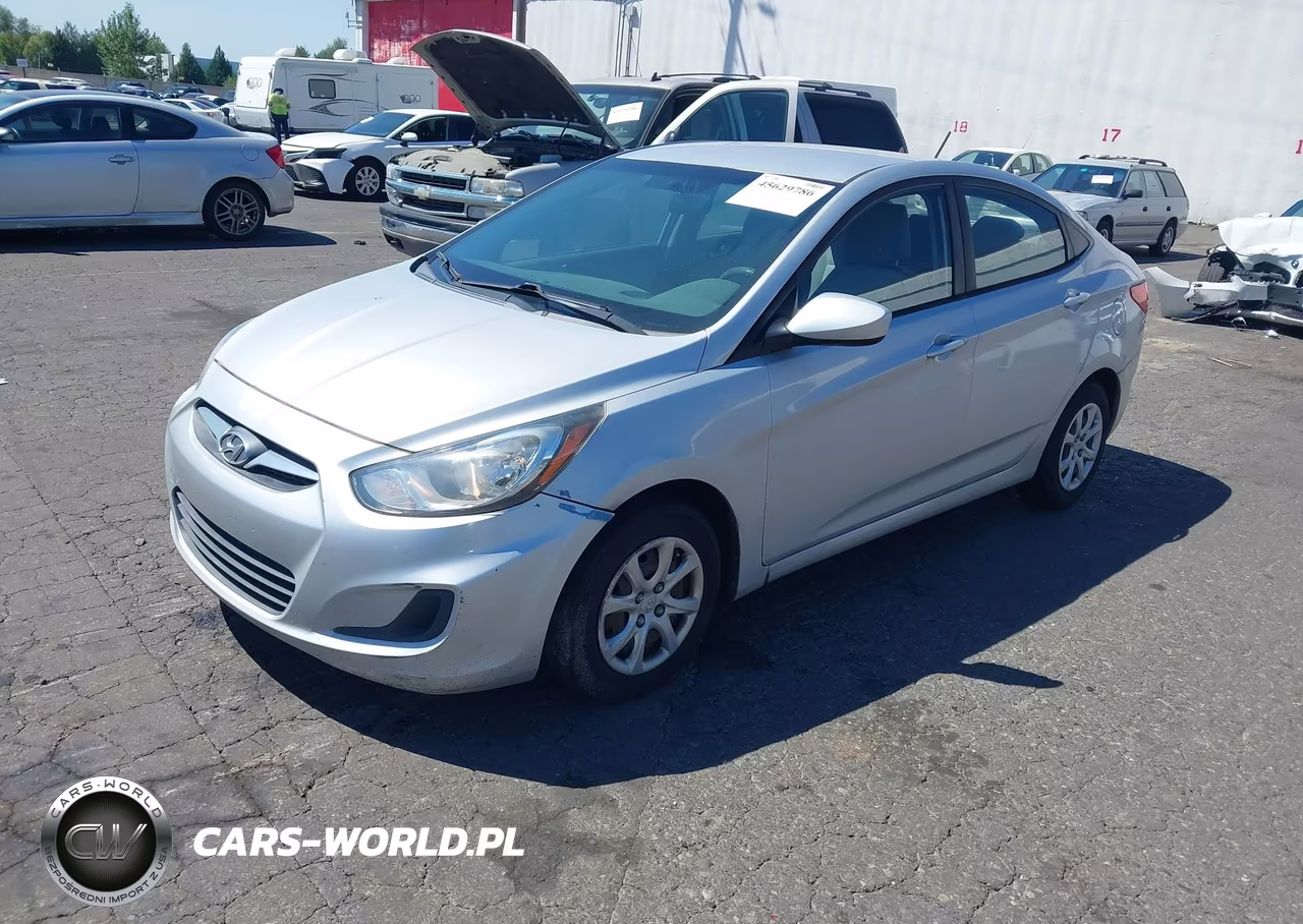 2014 Hyundai Accent Gls VIN:KMHCT4AE9EU695418 - 2