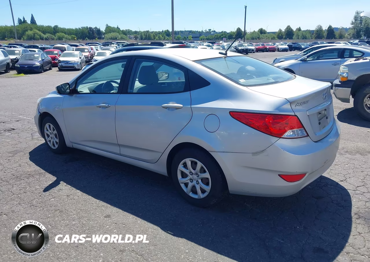 2014 Hyundai Accent Gls VIN:KMHCT4AE9EU695418 - 3