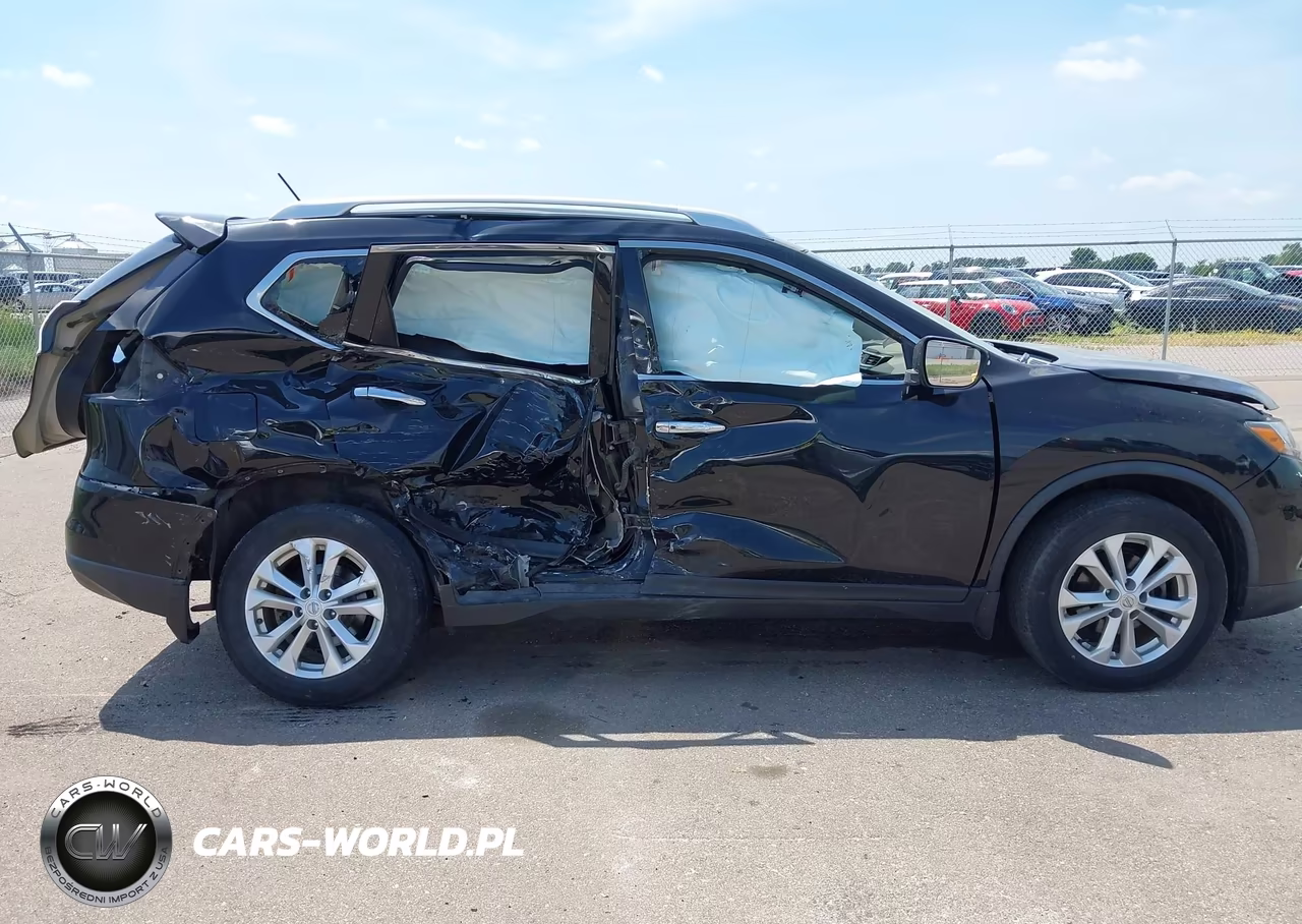 2016 Nissan Rogue Sv VIN:KNMAT2MV4GP734610 - 14