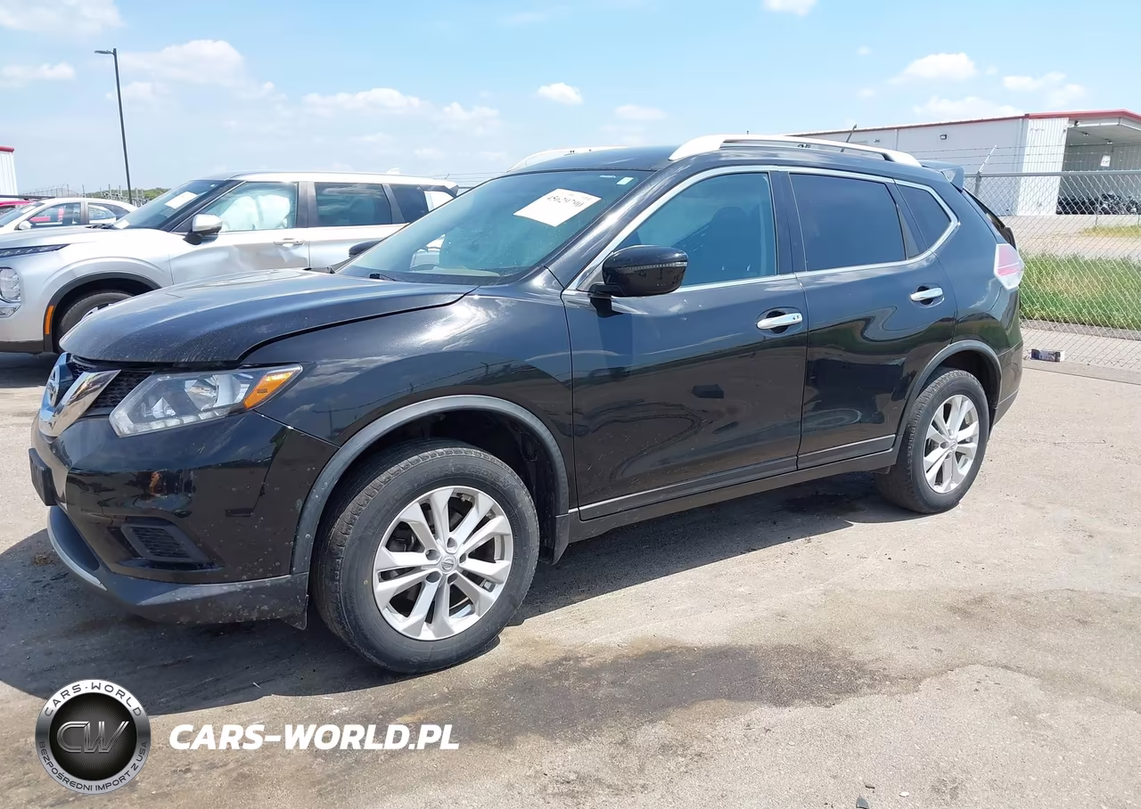 2016 Nissan Rogue Sv VIN:KNMAT2MV4GP734610 - 2