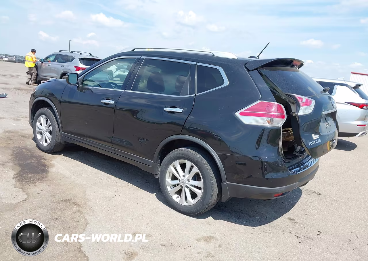 2016 Nissan Rogue Sv VIN:KNMAT2MV4GP734610 - 3