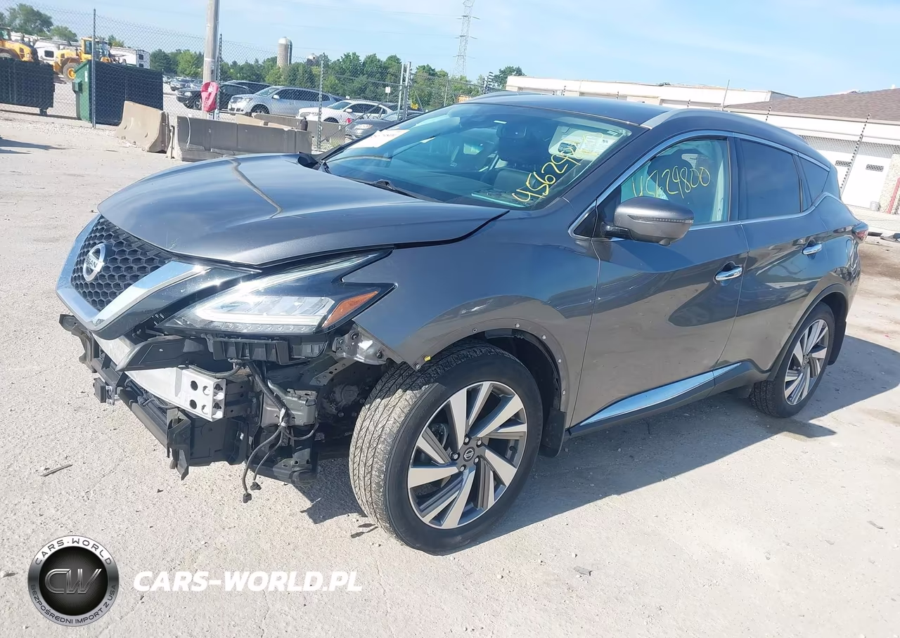 2021 Nissan Murano Sl Intelligent Awd VIN:5N1AZ2CS0MC119623 - 2