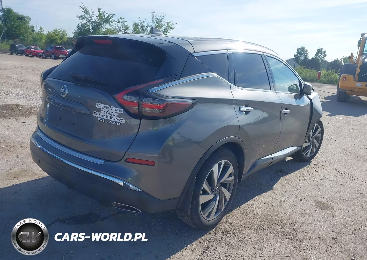 2021 Nissan Murano Sl Intelligent Awd VIN:5N1AZ2CS0MC119623 - 4