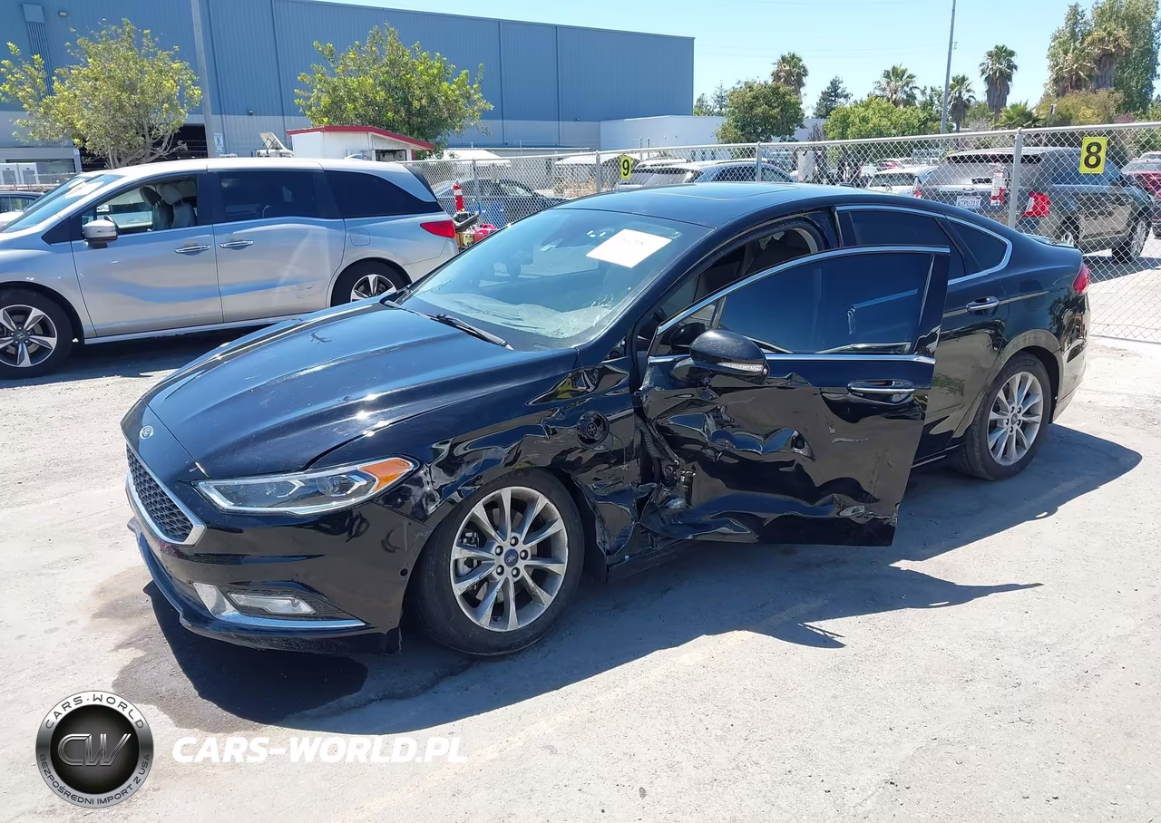2017 Ford Fusion Energi Platinum VIN:3FA6P0SU5HR343698 - 2