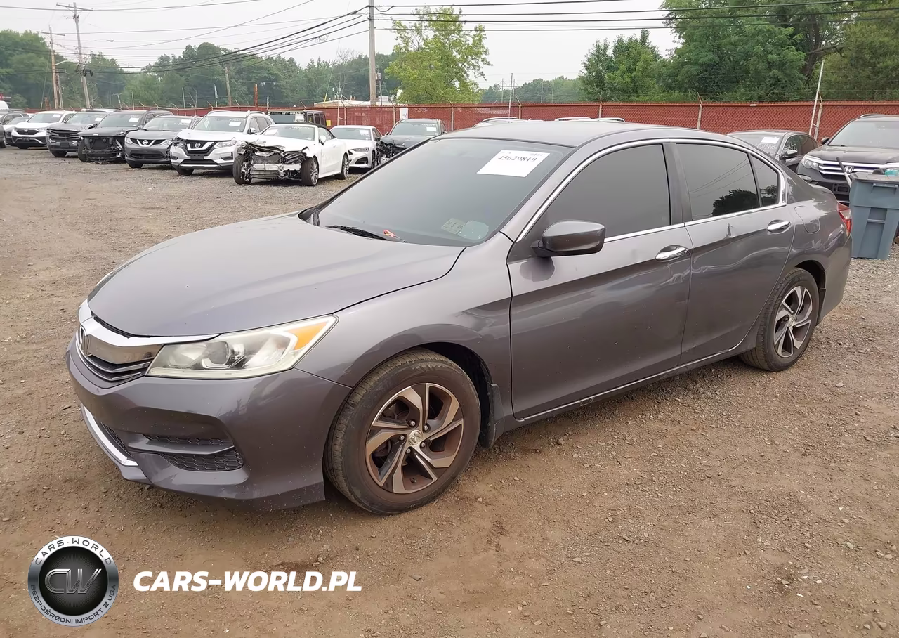 2016 Honda Accord Lx VIN:1HGCR2F36GA145145 - 2