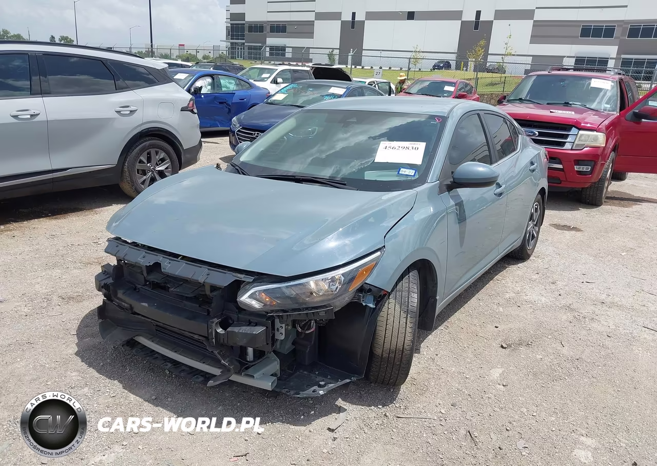 2025 Nissan Sentra Sv VIN:3N1AB8CV9SY206675 - 2