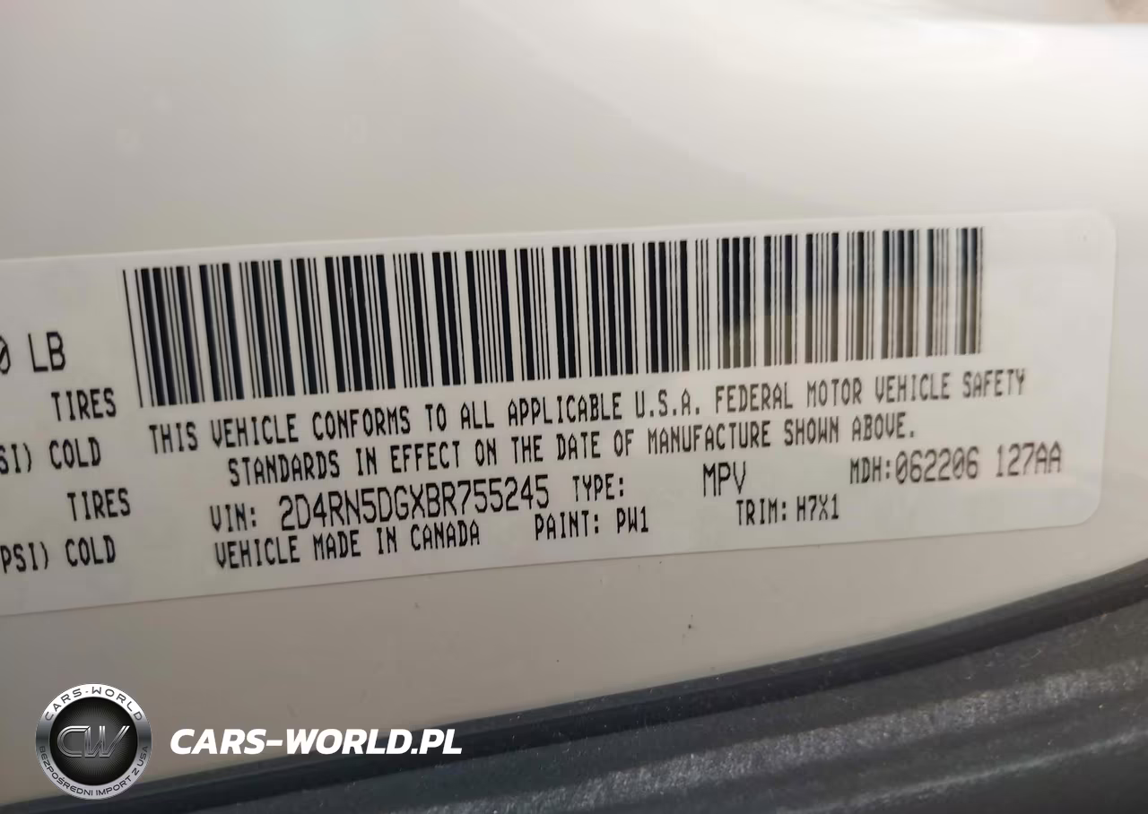 2011 Dodge Grand Caravan Crew VIN:2D4RN5DGXBR755245 - 9