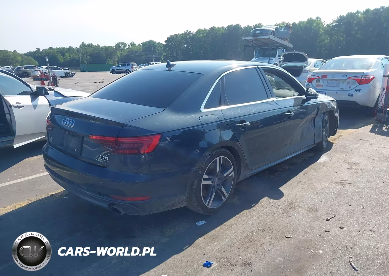 2017 Audi A4 Premium Plus VIN:WAUENAF47HN020619 - 4